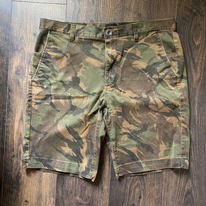 RVCA Camo Week-End Chino Stretch Shorts Weekend 36"
